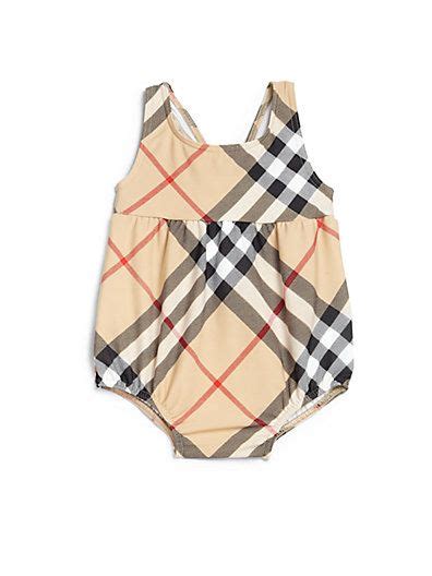 burberry bathing suit kids|burberry swimwear for girls.